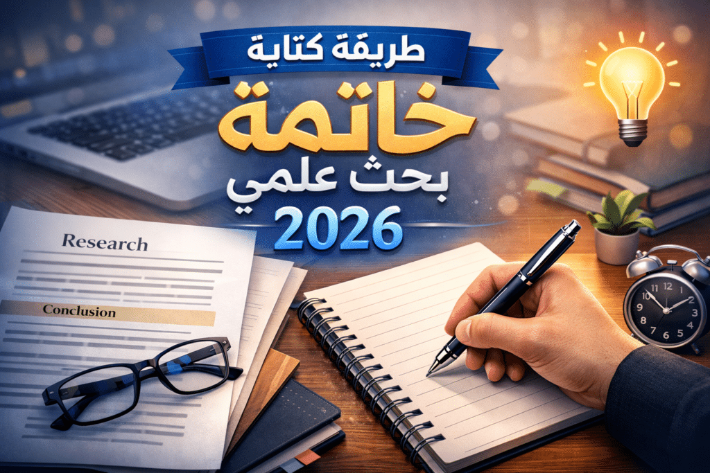 طريقة كتابة خاتمة بحث علمي 2026