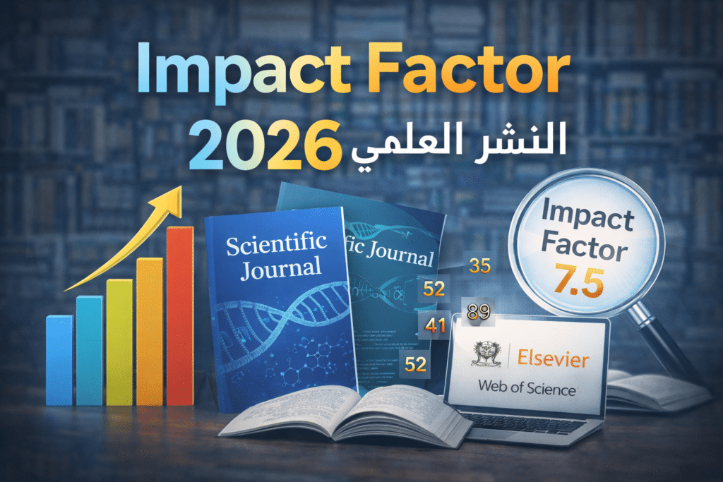 دور معامل التأثير Impact Factor في النشر العلمي 2026