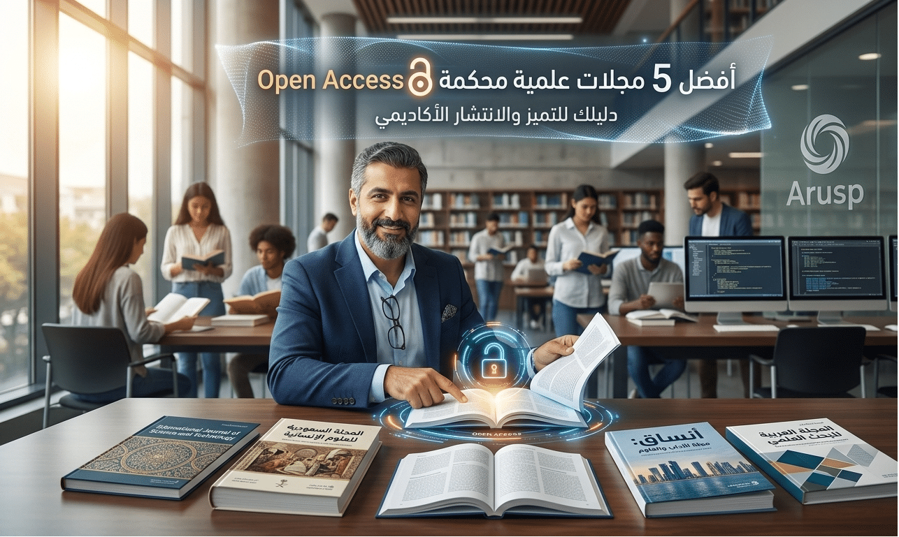 أفضل 5 مجلات علمية محكمة Open Access