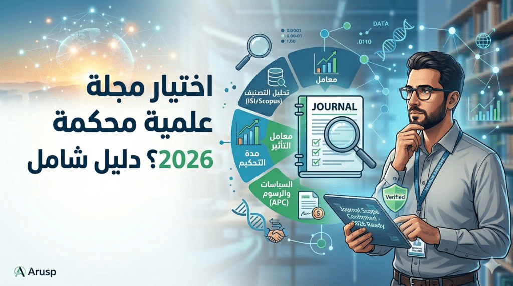 كيفية اختيار مجلة علمية محكمة مناسبة لتخصصك 2026؟ دليل شامل