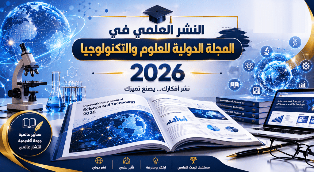 النشر العلمي في المجلة الدولية للعلوم والتكنولوجيا 2026