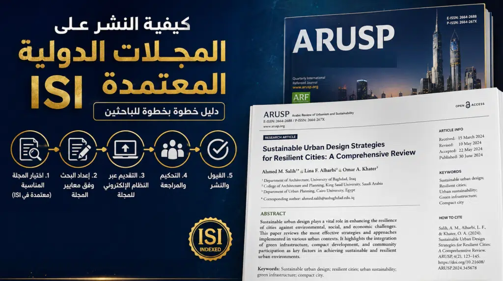 كيفية النشر على المجلات الدولية المعتمدة ISI؟