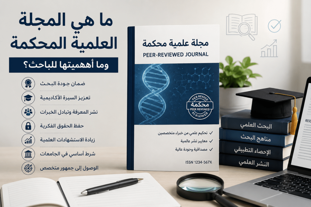 ما هي المجلة العلمية المحكمة وما أهميتها للباحث؟
